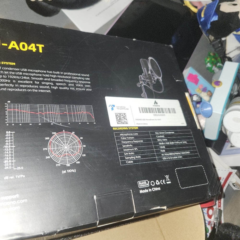 Desktop USB microphone  set - Picture 7 of 8